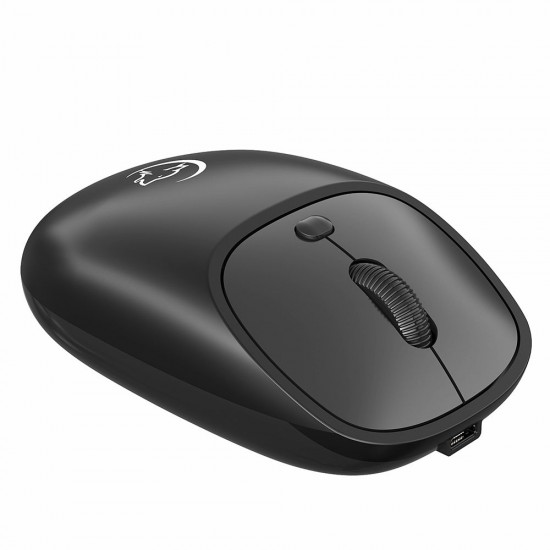 YWYT G850 2.4GHz Wireless Mouse 2400DPI Optical Mouse Rechargeable Mute Office Mouse Ergonomic Mouse for PC Laptop