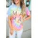 MAMA Tie-Dye Boyfriend Graphic Tee