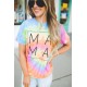 MAMA Tie-Dye Boyfriend Graphic Tee