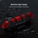 USB Rechargeable Rear Bicycle Light LED Bike Tail Lamp 4 Lighting Modes Weather Tight Design Built-in 160mAh Capacity Battery Cycling Light