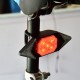 USB Charge Bike Turn Light No Wire Remote Control Bike Taillights Headlights Mountain Bike Riding Turn Light