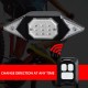 USB Charge Bike Turn Light No Wire Remote Control Bike Taillights Headlights Mountain Bike Riding Turn Light