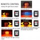 USB Charge Bike Turn Light No Wire Remote Control Bike Taillights Headlights Mountain Bike Riding Turn Light