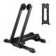 Foldable Bicycle Stand Bike Floor Parking Rack Indoor Home Garage Bicycle Wheel Holder Storage Organizer