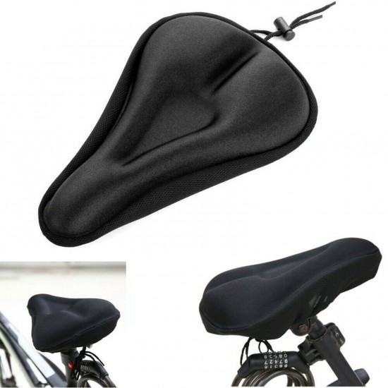 Bike Seat Cover Anti-skid Comfortable Undeformable Wear-resistant With Drawstring