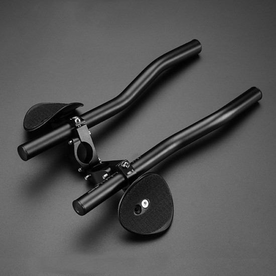 Bicycle Rest Handlebars Adjustable Bicycle Triathlon Handlebars Cycling TT Bars for Road Bike MTB Mountain Bike