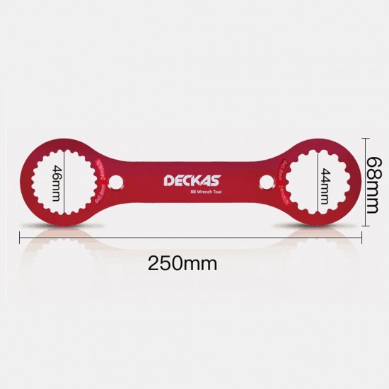 Aluminum Alloy Wrench tool Multifunctional BB Wrench Tool Portable Bicycle Repairs Tool DUB 25 24 Multifunctional Repairs Wrench Flat Tooth