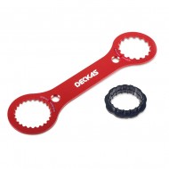 Aluminum Alloy Wrench tool Multifunctional BB Wrench Tool Portable Bicycle Repairs Tool DUB 25 24 Multifunctional Repairs Wrench Flat Tooth