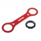 Aluminum Alloy Wrench tool Multifunctional BB Wrench Tool Portable Bicycle Repairs Tool DUB 25 24 Multifunctional Repairs Wrench Flat Tooth