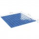  Mosaic Tiles 11 pcs Blue 30x30 cm Glass