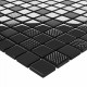  Mosaic Tiles 22 pcs Shiny Black 30x30 cm Glass