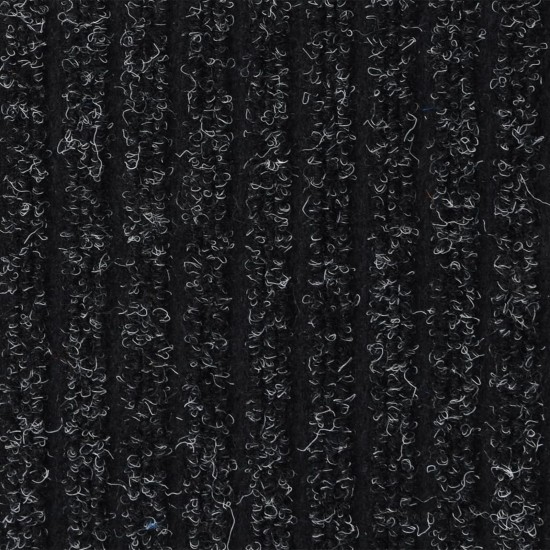 Doormat Striped Anthracite 60x80 cm