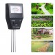 2-in-1  Soil pH Meter Fertility Tester pH Tester Soil Tester for Garden Farm Lawn Indoor Outdoor Plant Care