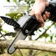 Mini Chainsaw Handheld Rechargeable Powered Chainsaw Electric Protable Chainsaw Wood Cutter Pruning Shears Chainsaw for Xmas Tree Garden Tree Branch Ranch Wood Cutting