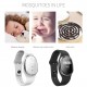 Portable Ultrasonic Mosquito Repellent Bracelets with Clock Non-Toxic Deet Free Bug Insect Repellent Bands Reusable Long Protection Electronic Pest Control Band for Kids & Adults