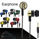 Explosion models braided wiring in-ear plating headset mobile phone MP3 universal creative gifts cross-border headphones wholesale green