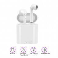 i7S Wirelessly BT5.0 Earbud Headphones In-ear Portable Headsets with Charge Box Touching ControlCompatible with Android / iOS