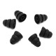 3 Pairs 6 PCS Three Layer Silicone In-Ear Earphone Covers Cap Replacement Earbud Bud Tips Earbuds eartips Earplug Ear Pads Cushion Random Color & Size