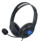 3.5mm Wired Gaming Headphones Over Ear Game Headset Stereo Bass Earphone with Microphone Volume Control for PC Laptop PS4 Smart Phone