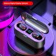 Bluetooth 5.0 Earbuds True Wireless Headphones with Mic In-ear Stereo Earphones Twins IPX5 Waterproof Sports Headset Charging Box Battery Digital Display