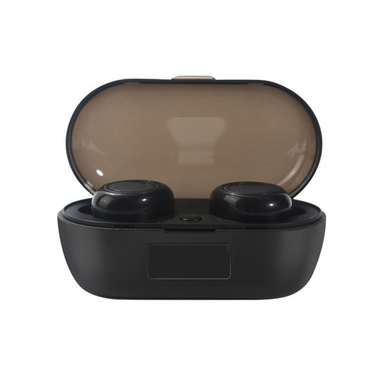 Bluetooth 5.0 Mini TWS Earbuds True Wireless Headphones Sport Headset In-ear Earphones with Mic Charging Case Battery Digital Display