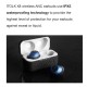 ANC X8 Active Noise Reduction Headphones True Wireless Stereo Headset Bluetooth 5.0 Earphone ANC Wireless Earbuds Built-in Microphone with 550mAh Charging Box