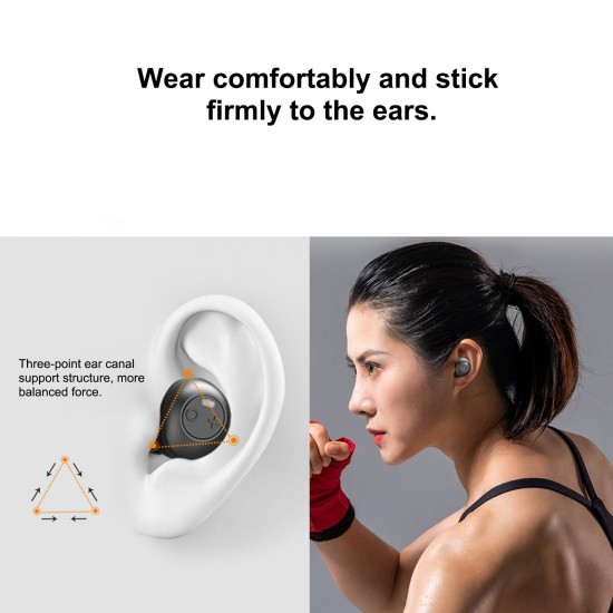 ANC X8 Active Noise Reduction Headphones True Wireless Stereo Headset Bluetooth 5.0 Earphone ANC Wireless Earbuds Built-in Microphone with 550mAh Charging Box