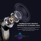 G6 Bluetooth 5.1 TWS Earbuds True Wireless Headphones Sweatproof Sports Headset with Mic 1200mAh Charging Box Clock Time Display Battery Power Display USB Output