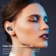 G6 Bluetooth 5.1 TWS Earbuds True Wireless Headphones Sweatproof Sports Headset with Mic 1200mAh Charging Box Clock Time Display Battery Power Display USB Output