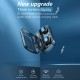 M1 BT5.1 Earphones Auto Pairing HiFi Sound Noise Reduction Clear Calls IPX7 Waterproof Three-screen Digital Display Power Bank