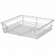 Pull-Out Wire Baskets 2 pcs Silver 600 mm