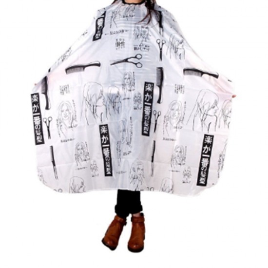 Hair Salon Cutting Cape Haircut Cloth Apron Nylon Waterproof Cape