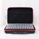 80 Slots Diamond Painting Storage Case Containers Shockproof Drop-proof Double-Zipper Closure for Rhinestones Embroidery DIY Art Craft