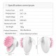 Hair Scalp Massager Shampoo Brush, Soft Silicone Scalp Care Brush Wet and Dry Hair Scalp Brush Acoustic Wave Massage Hair Washer with Three Replaceable Brush Heads for Men, Women, Kids and Pets