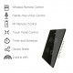 90-250V Wi-Fi Smart Curtain Switch Voice Control, Remote Control, RF433, Touch Control Compatible with Alexa Google Home Schedule, Timer, Countdown Needs Neutral Wire No Hub Required