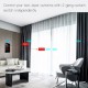 90-250V Wi-Fi Smart Curtain Switch Voice Control, Remote Control, RF433, Touch Control Compatible with Alexa Google Home Schedule, Timer, Countdown Needs Neutral Wire No Hub Required