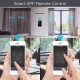 90-250V Wi-Fi Smart Curtain Switch Voice Control, Remote Control, RF433, Touch Control Compatible with Alexa Google Home Schedule, Timer, Countdown Needs Neutral Wire No Hub Required