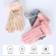 Women Winter Gloves Touchscreen Gloves Windproof Ski Gloves Soft Warm Gloves for Outdoor Running Cycling Biking Driving Hiking