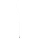 Telescopic FM Radio Antenna 4 Sections Chromium-plating Copper Antenna 360° Rotatable