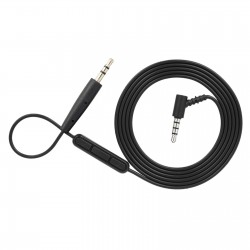 3.5mm to 2.5mm Audio Cable for BOSE OE2 Headset with Mic Volume Control Line-control Headphones Cord Line