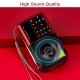 Y-509 Portable FM Radio Mini Digital Raido Speaker with LED Flashlight Screen Display MP3 Music Player