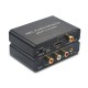 192KHz ARC Audio Adapter HD Audio Extractor Digital to Analog Audio Converter DAC SPDIF Coaxial RCA 3.5mm Jack Output