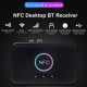 NFC Bluetooth 5.0 Receiver Wireless Audio Receiver Adapter with Microphone RCA AUX Out U Disk Music Playback for Headphones Speaker Home Audio System