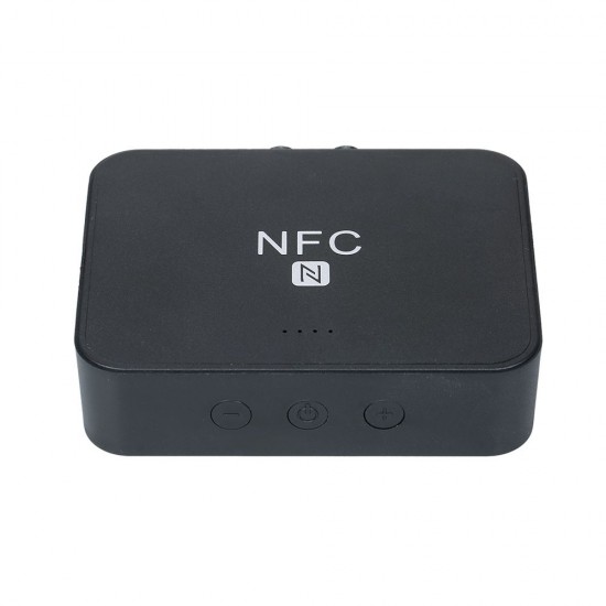 BT 5.0 Audio Receiver with NFC Function RCA AUX Ports for Home/Car Stereo Support FM Transmitting TF Card Playing