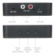 BT 5.0 Audio Receiver with NFC Function RCA AUX Ports for Home/Car Stereo Support FM Transmitting TF Card Playing