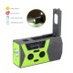 AM/FM & NOAA Emergency Radio Hand Crank Radio with Flashlight for SOS Emergency Portable Solar Radios Self Powered AM/FM Radio with 2000mAh Power Bank Cell Phone Charger USB Rechargeable Great Emergency Supplies(AAA Battery not Included)