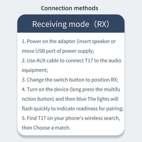 BT-17 USB Audio Transmitter Receiver BT5.0 Wireless Music Adapter LCD Display 3.5mm AUX Audio Adapter for TV Speaker Headphones Car Stereo