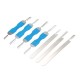 7pcs Stainless Steel Comb Picks Lock Opener Locksmith Tools