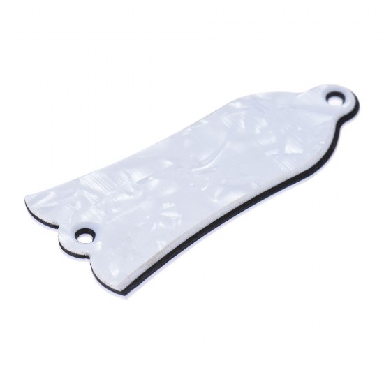 2 Holes Bell-shaped Truss Rod Cover Plate Scroll Plate for LP SG Flying V ES Guitar 3 Colors for Option