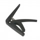 Professional Single-handed Quick-replaceable Ukelele Capo Plastic Steel Black